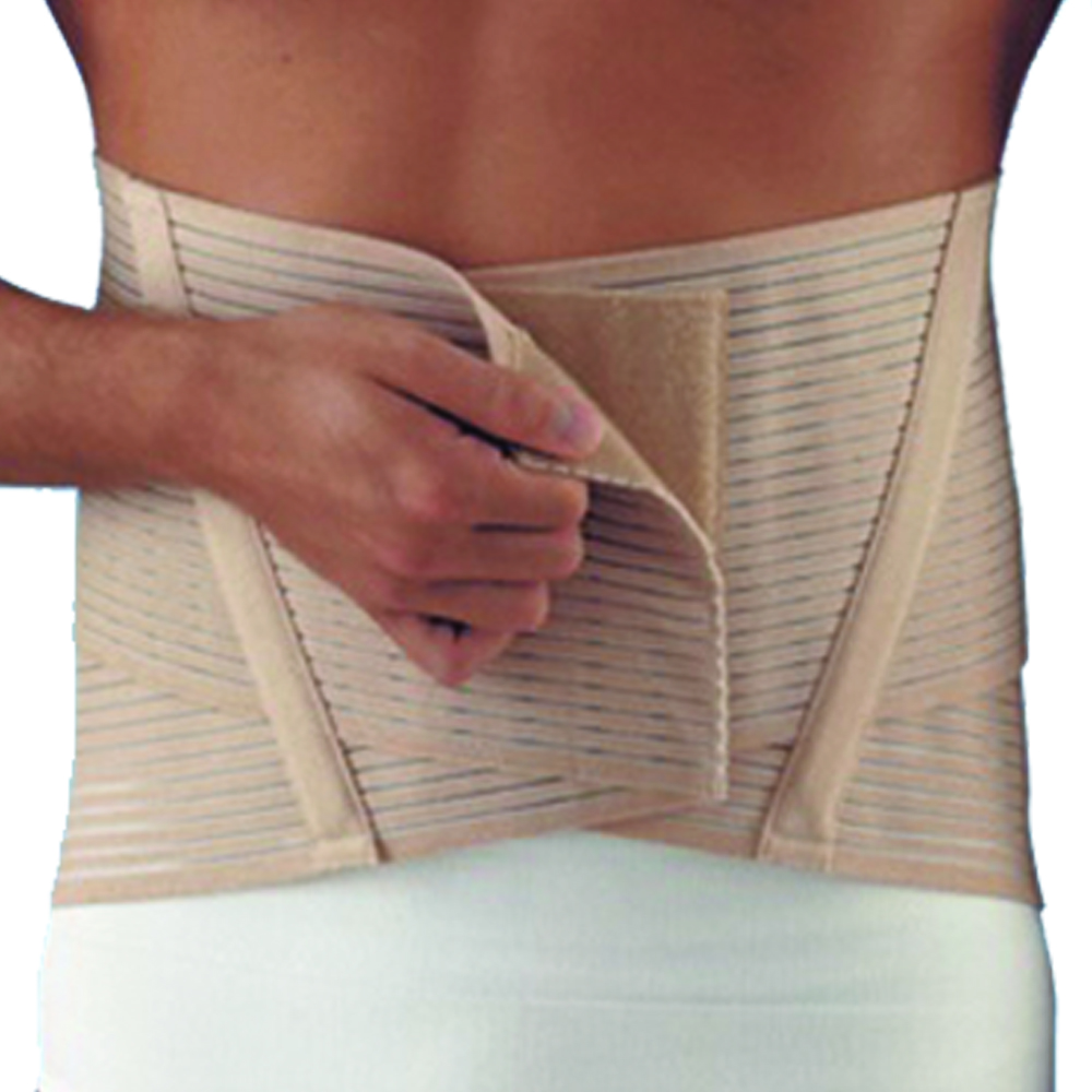 Trunk tutors - Scudotex Lumbar Band Orthopedic Corset Cotton Cross Nh 32cm