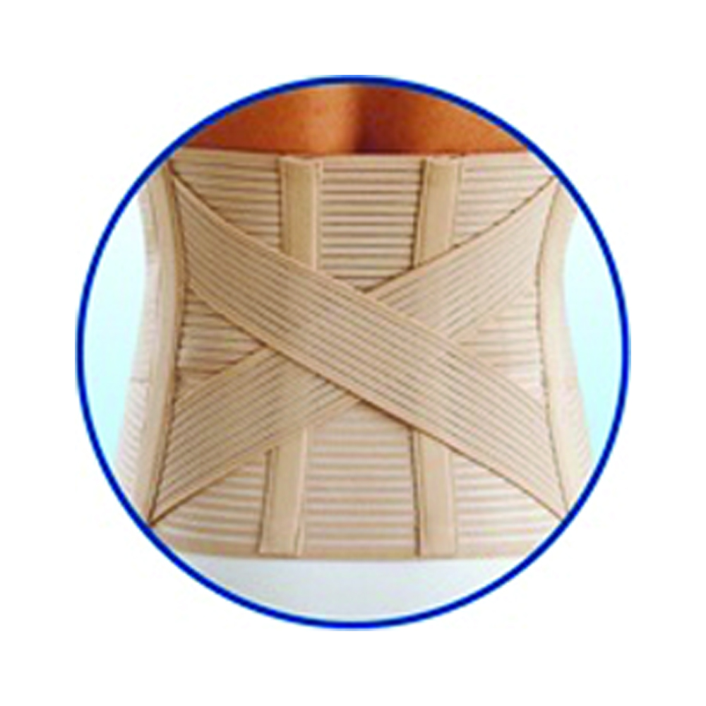 Trunk tutors - Scudotex Lumbar Band Orthopedic Corset Cotton Cross Nh 32cm