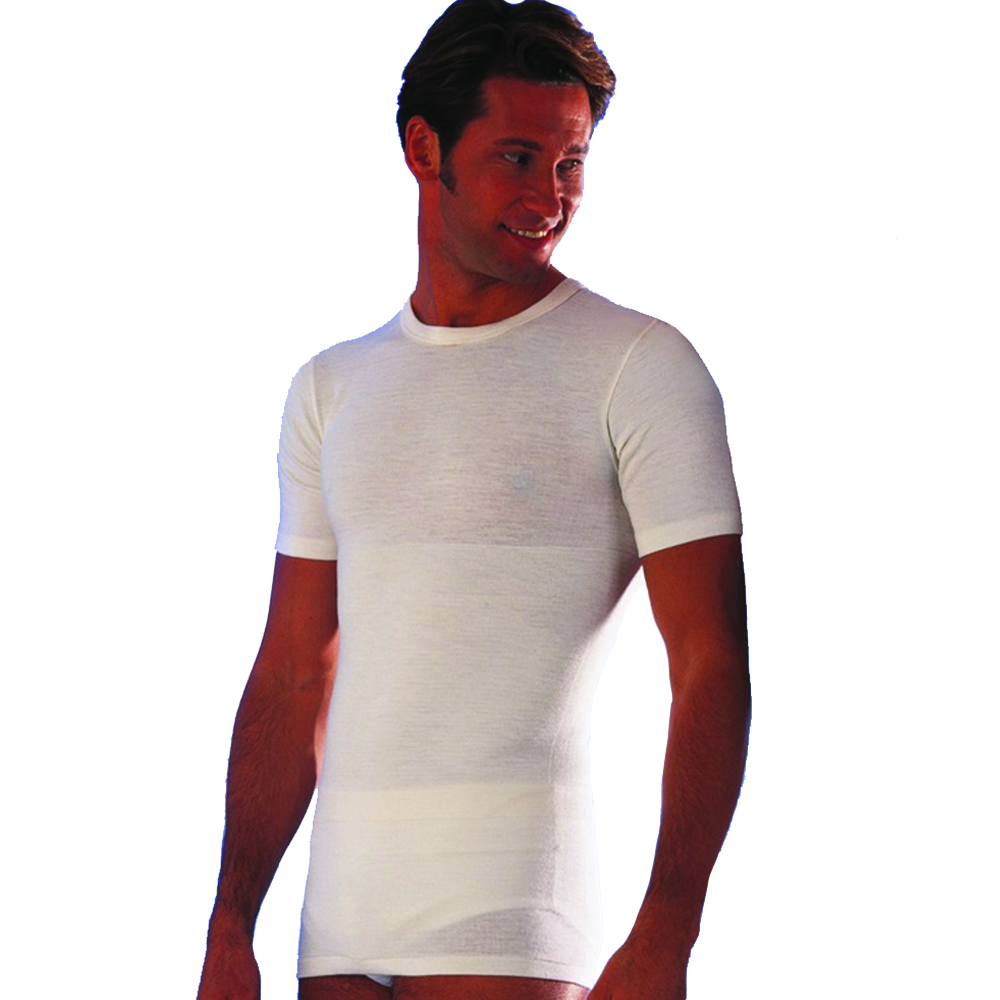 Trunk tutors - Scudotex Orthopedic Posture Corrector Elastic Shirt Men Half Sleeve 