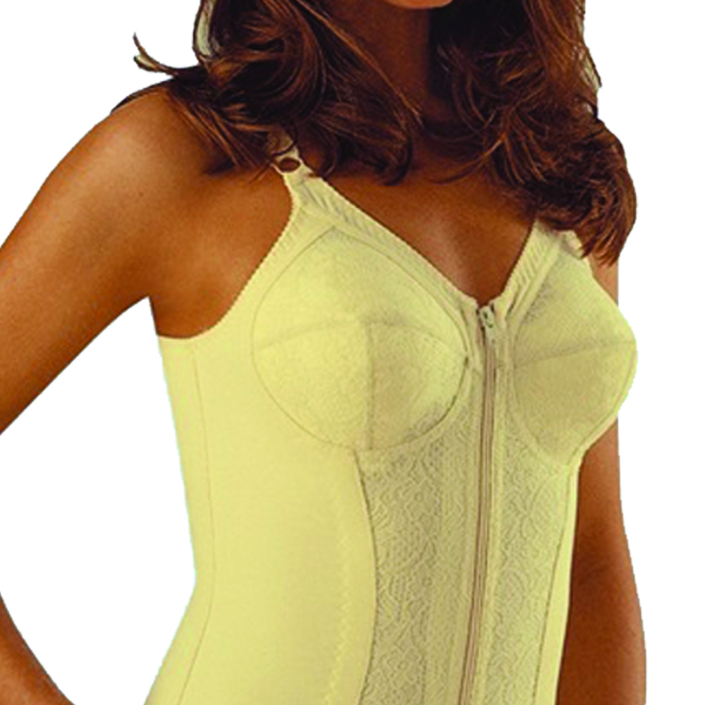 Modelers and Body - Scudotex Body Shaper Cotton Confort Bermuda + Zipper Cup C Champagne