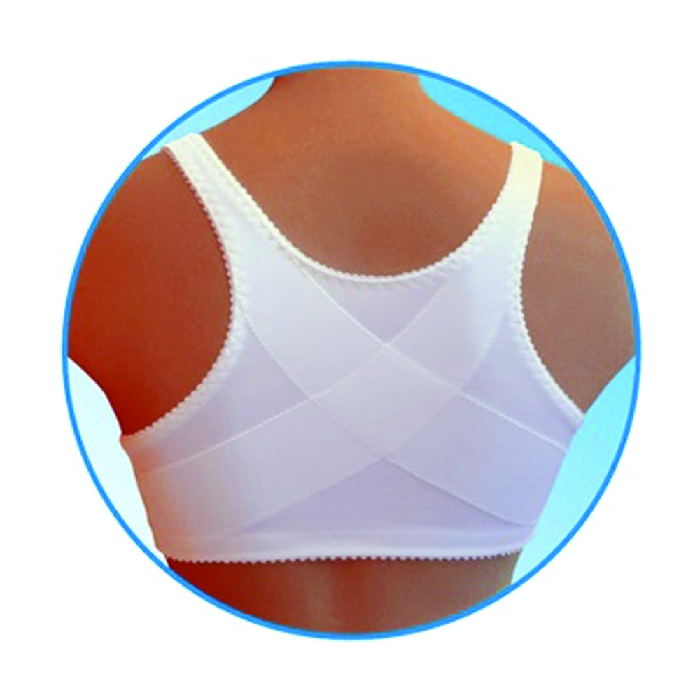 Bras - Scudotex Plus Size Back Straightener Bra C Cup White