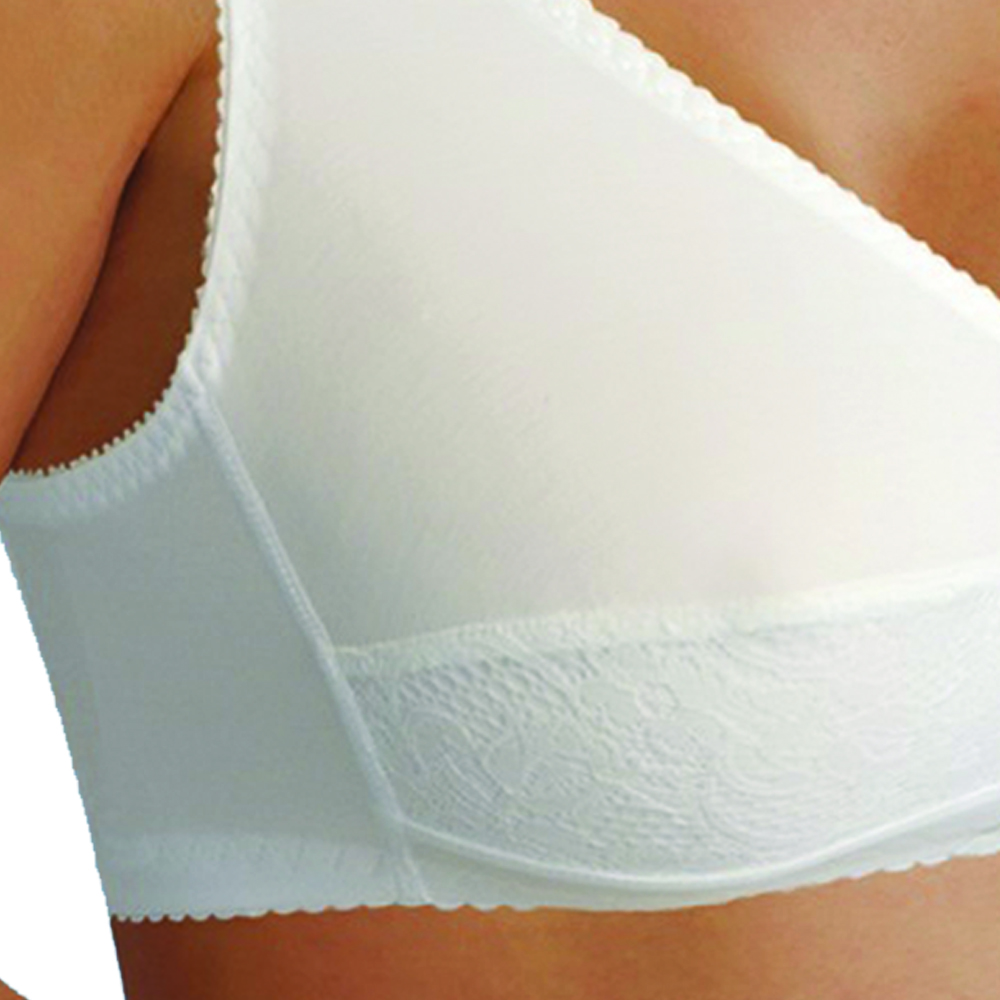 Bras - Scudotex Plus Size Back Straightener Bra C Cup White