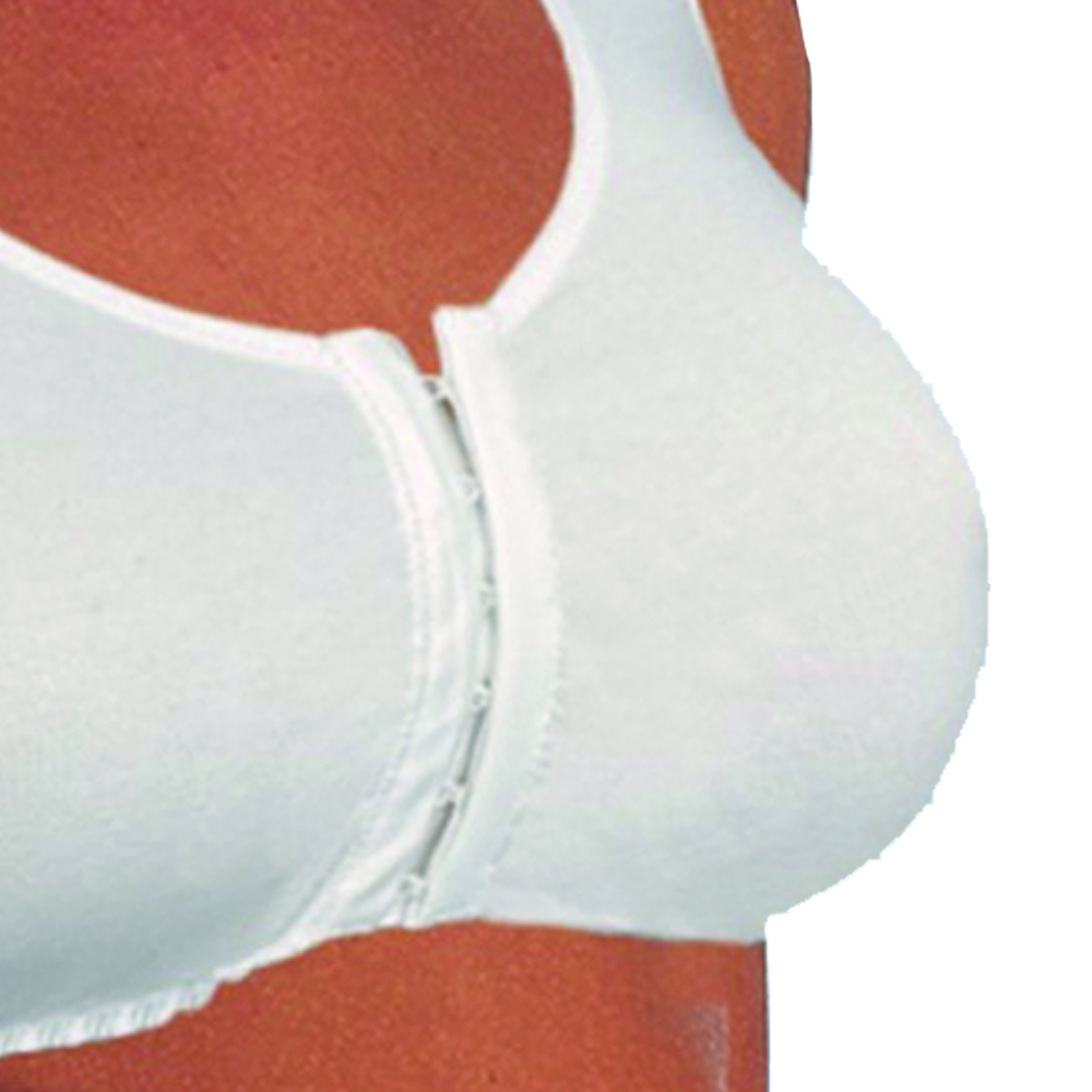 Bras - Scudotex Soft Stretch Bra Cotton Post Op White