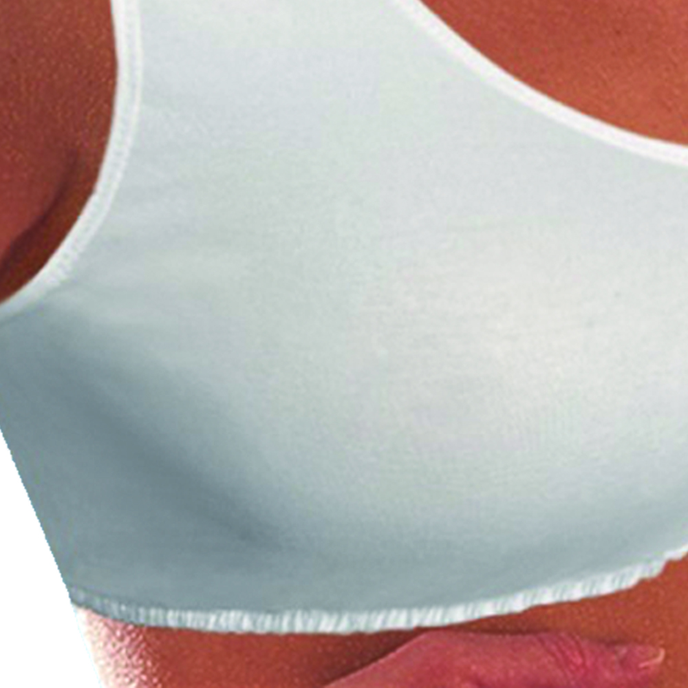 Bras - Scudotex Soft Stretch Bra Cotton Post Op White