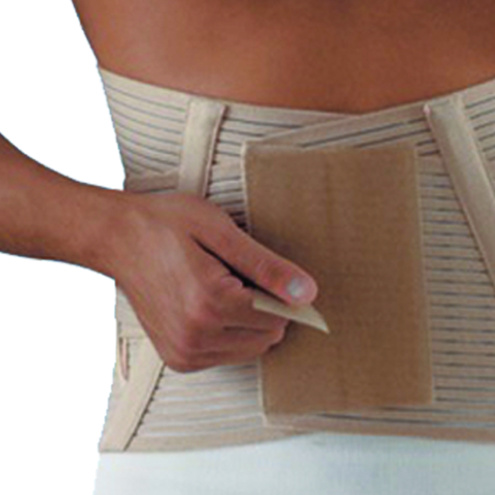 Trunk tutors - Scudotex Lumbar Band Orthopedic Brace Corset Double Cross H 32cm With Splint