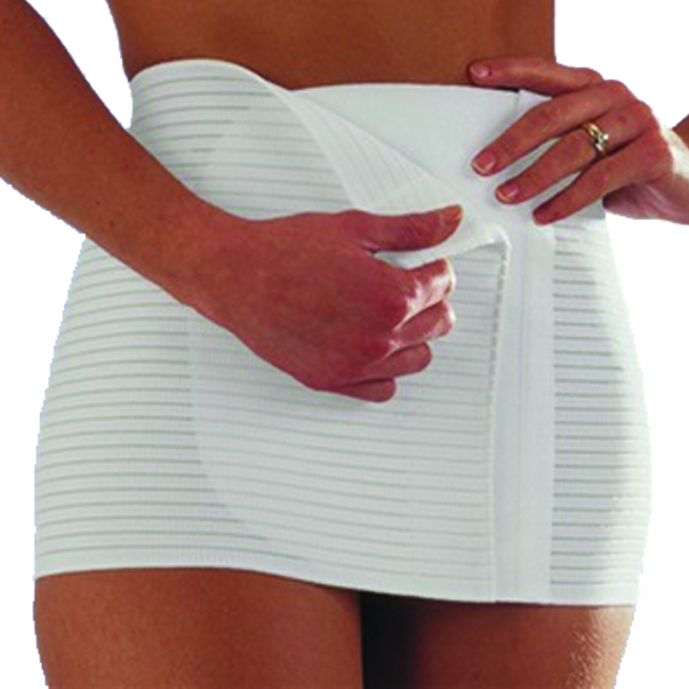 Post-Operative Bands - Scudotex Cotton Lined Lumbar Brace H 20cm Adjustable Cotton Lined