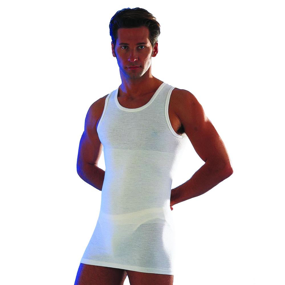 Trunk tutors - Scudotex Orthopedic Posture Corrector Men's Stretch Vest Cotton Wool