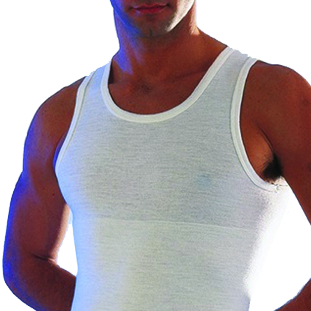 Trunk tutors - Scudotex Orthopedic Posture Corrector Men's Stretch Vest Cotton Wool