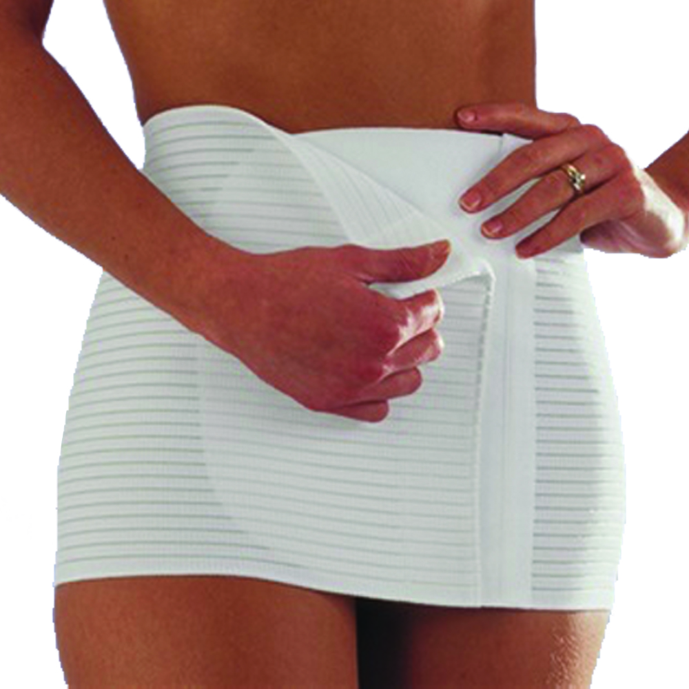 Post-Operative Bands - Scudotex Cotton Lined Lumbar Band H 27cm Adjustable Lined In Cotton