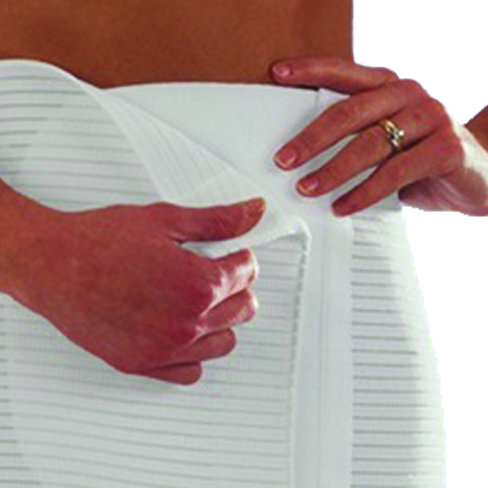 Post-Operative Bands - Scudotex Cotton Lined Lumbar Band H 27cm Adjustable Lined In Cotton