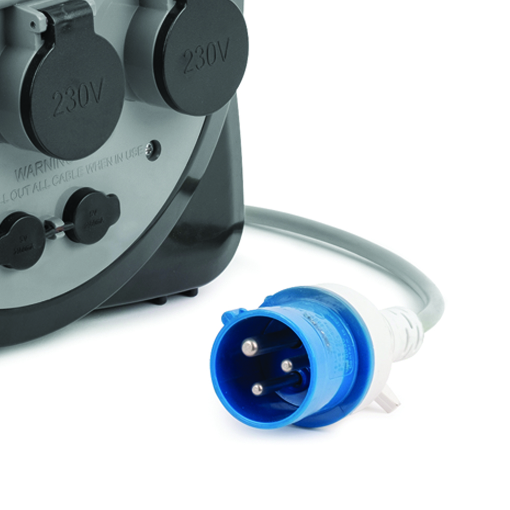 Accessori Campeggio - Brunner Avvolgicavo Cee Con Lampada Onboard 15 Per Campeggio