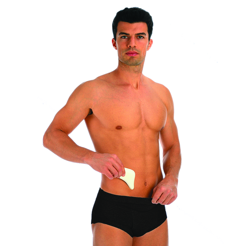 Hernia briefs and belts - Scudotex Low Waist Inguinal Hernia Support Briefs Black