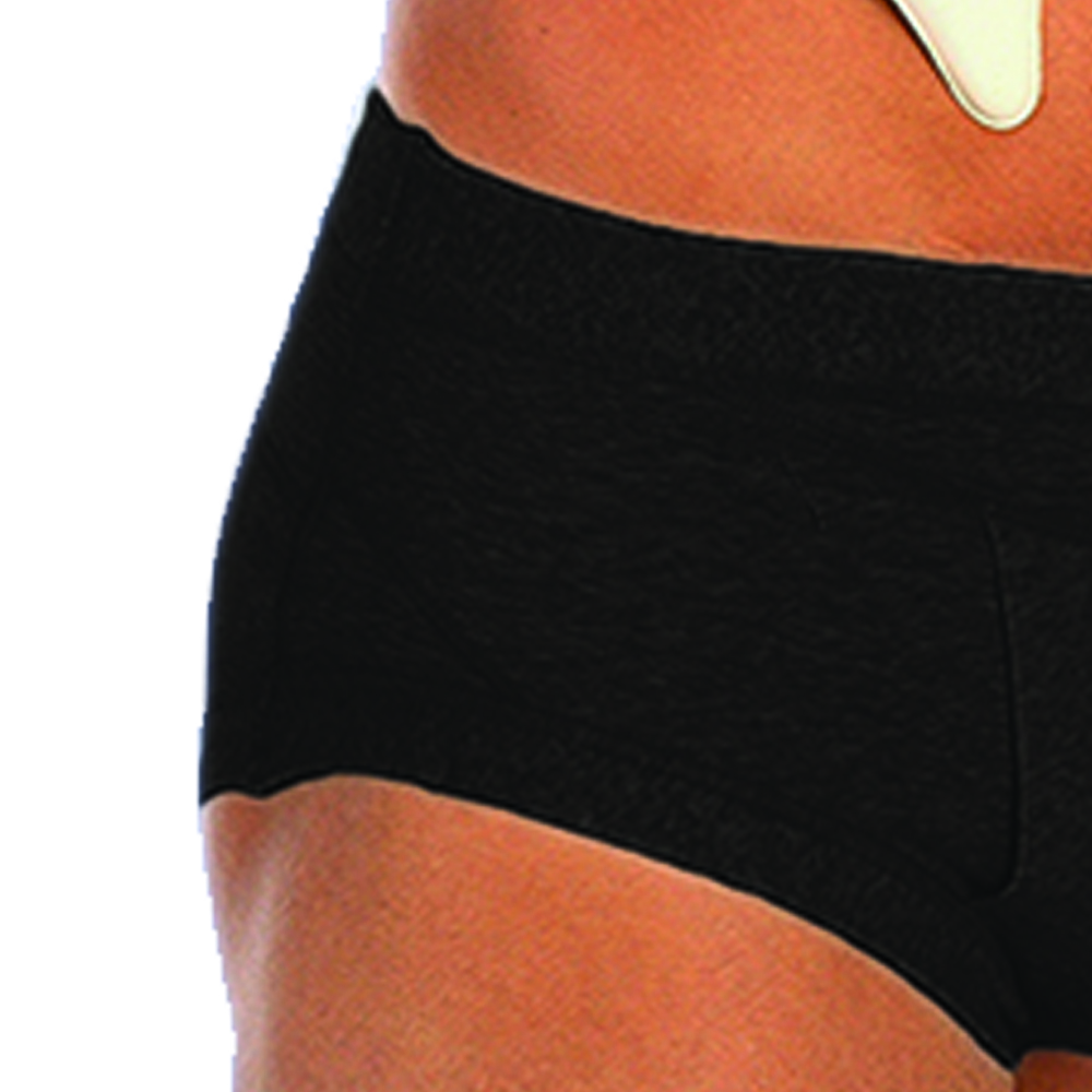 Hernia briefs and belts - Scudotex Low Waist Inguinal Hernia Support Briefs Black