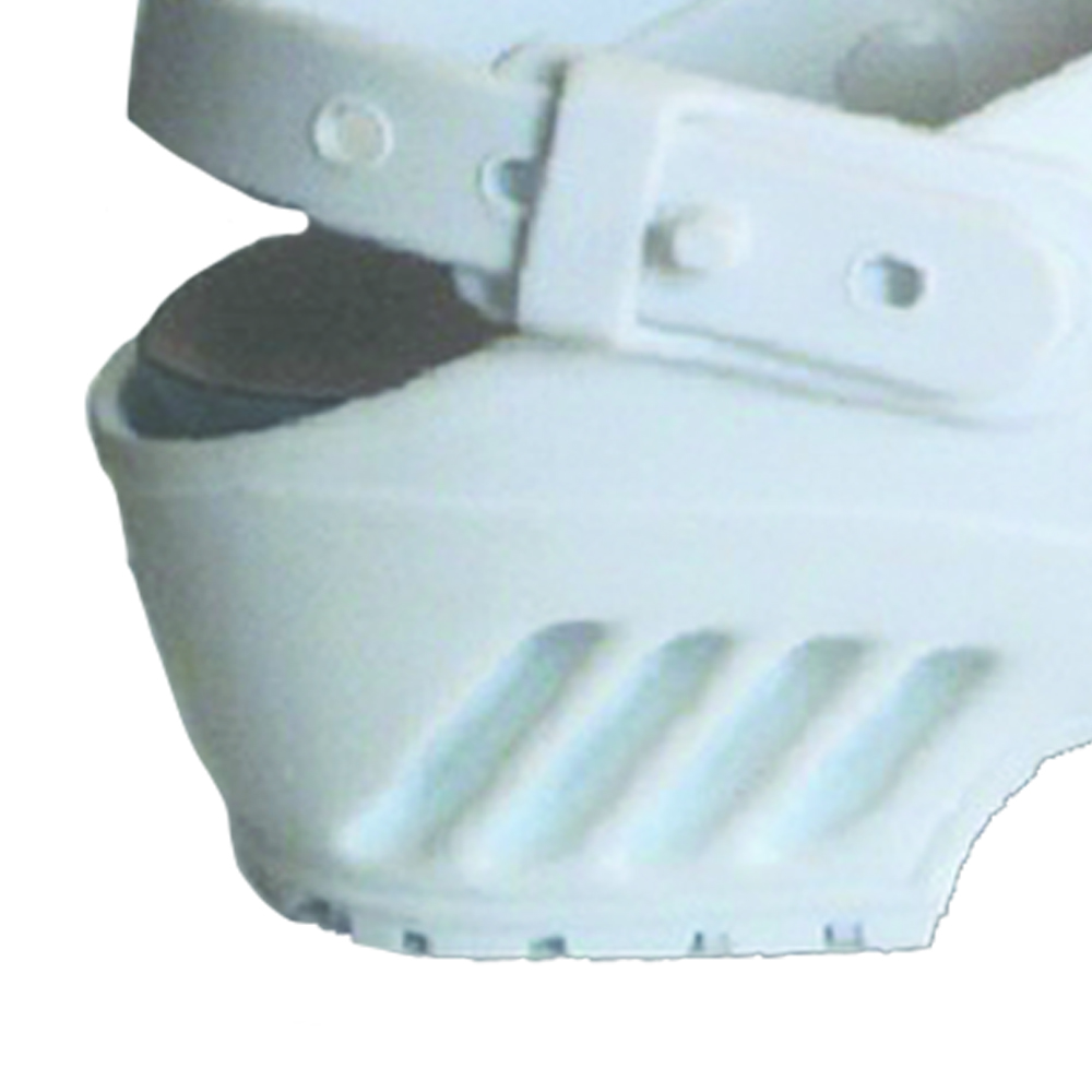 Sanitary Clogs - Rekordsan Professional Anatomical Sanitary Clogs Anti-slip White Autoclavable Medical