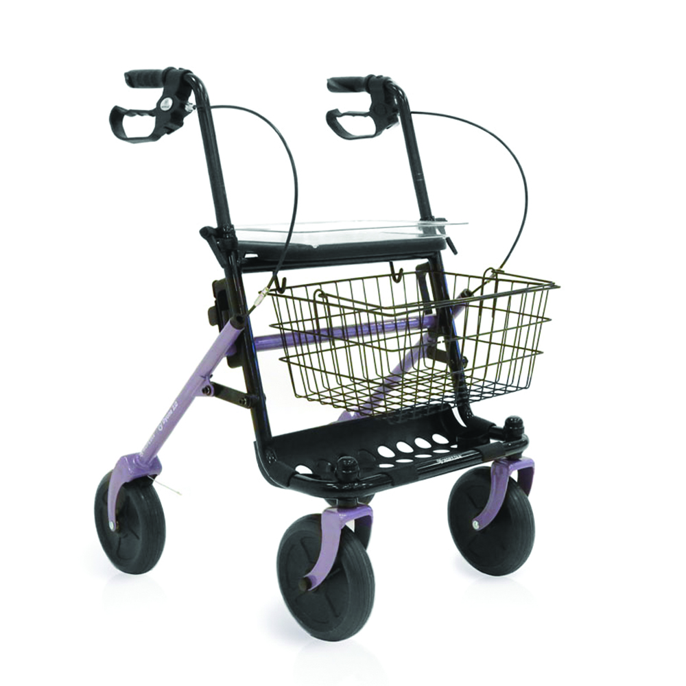 Déambulateurs à roulettes - Mopedia Déambulateur Pliable Dyone 2.0 Pour Personnes âgées Et Handicapées, 4 Roues