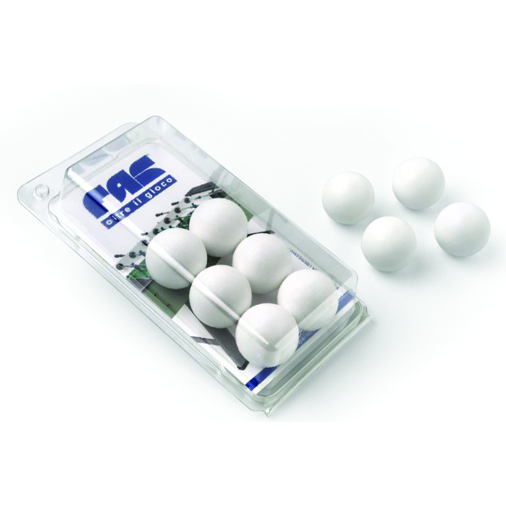 Football table spare parts - Fas Blister Pack Of 10 Standard White Balls For Table Football, Foosball, 33mm