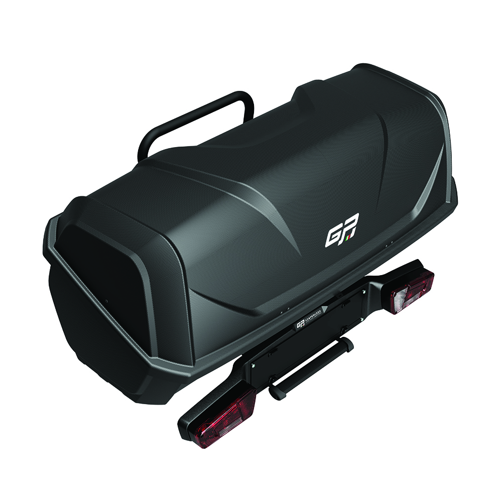 Towbar box - GP Calypso 340lt Trunk Box For Staurn Towbar Base