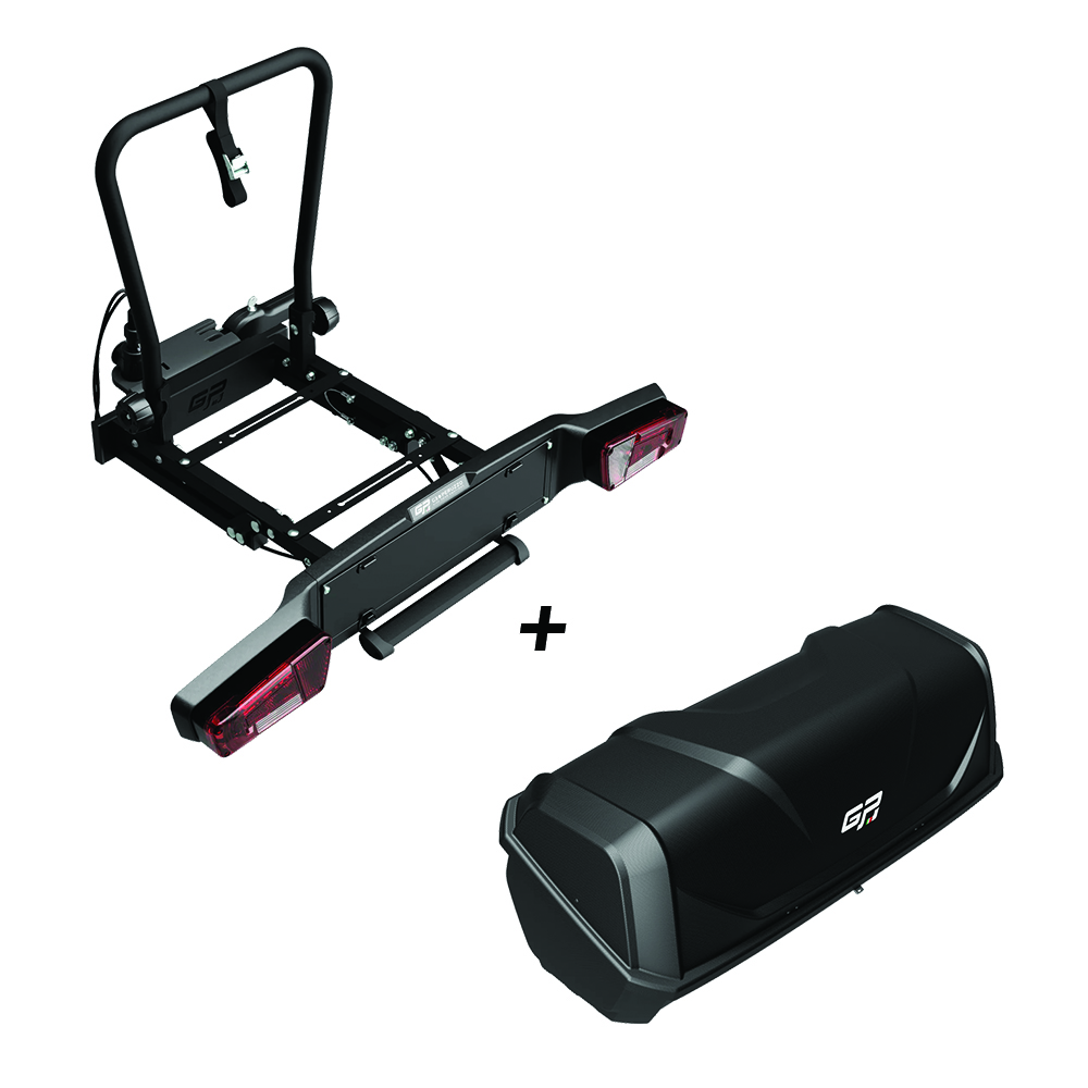 Towbar box - GP Saturn Calypso 340lt Tow Bar Roof Rack