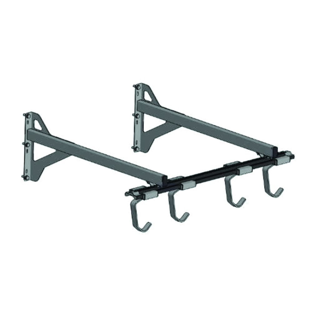 Wall bike rack - Fabbri Bike Box Storage Bbs Wall Mounted Bike Rack For 4 Bikes