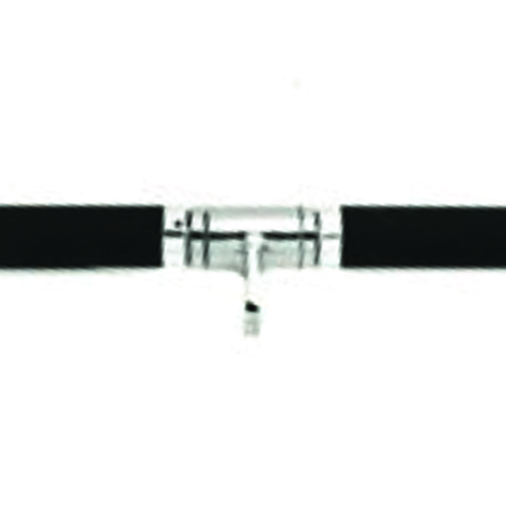 Cable sockets - Toorx Rubberized Biceps Bar For Gym Training