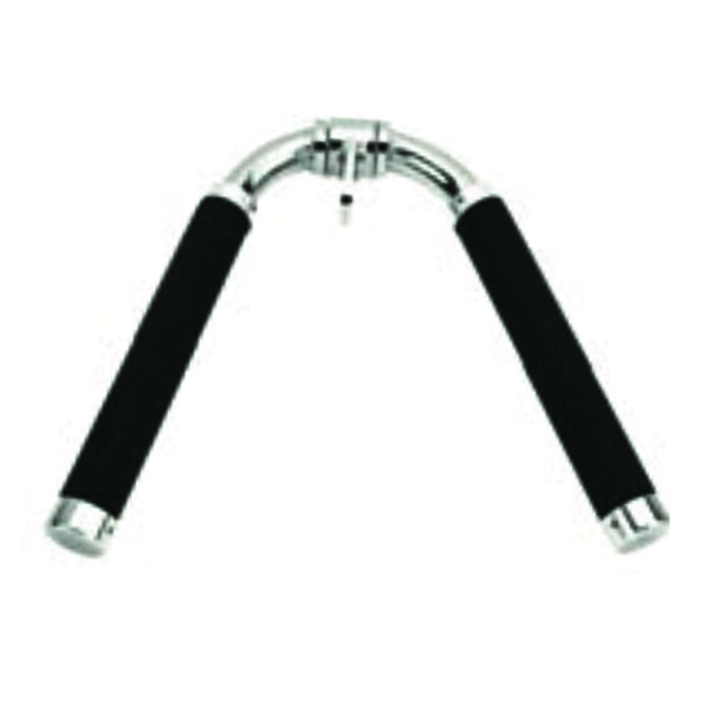 Cable sockets - Toorx Rubberized Angled Tricep Bar For Tricep Training