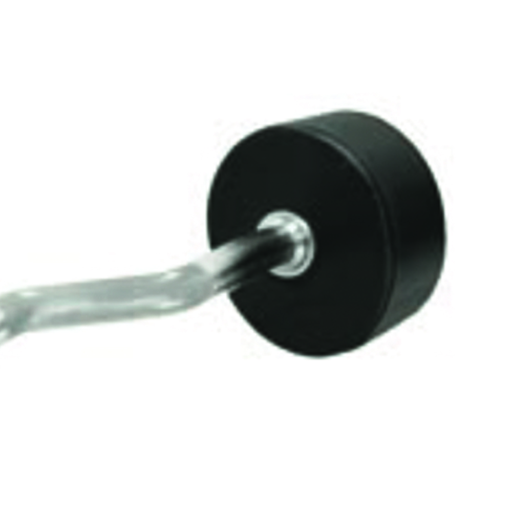 Barbells - Toorx Preloaded Contoured Barbell Gym Training