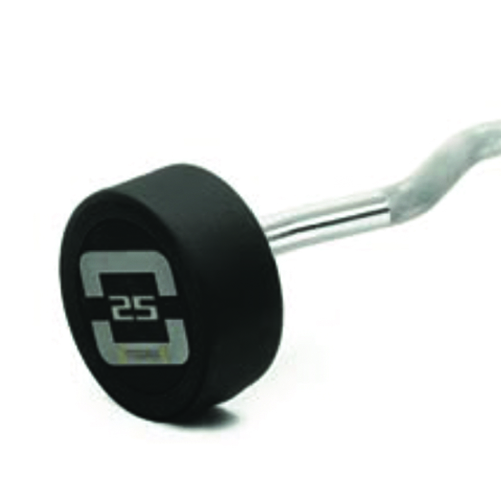 Barbells - Toorx Preloaded Contoured Barbell Gym Training