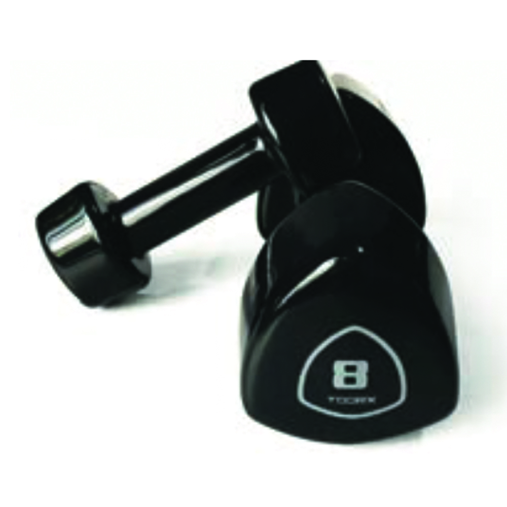 Handlebars - Toorx Vinyl Dumbbell With Triangle Head For Muscle Training