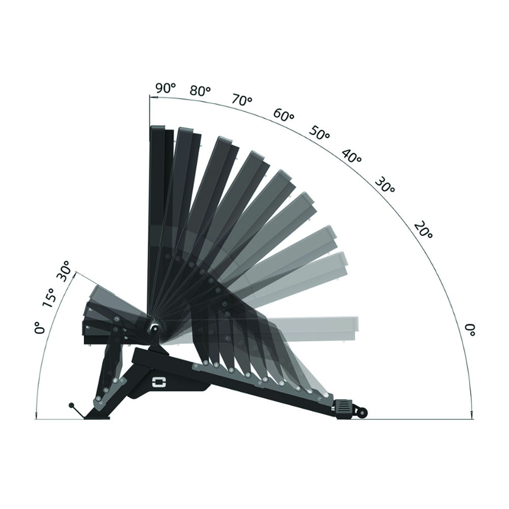 Gymnastic Benches - Toorx Wbx 950 Adjustable Bench For Gym Training