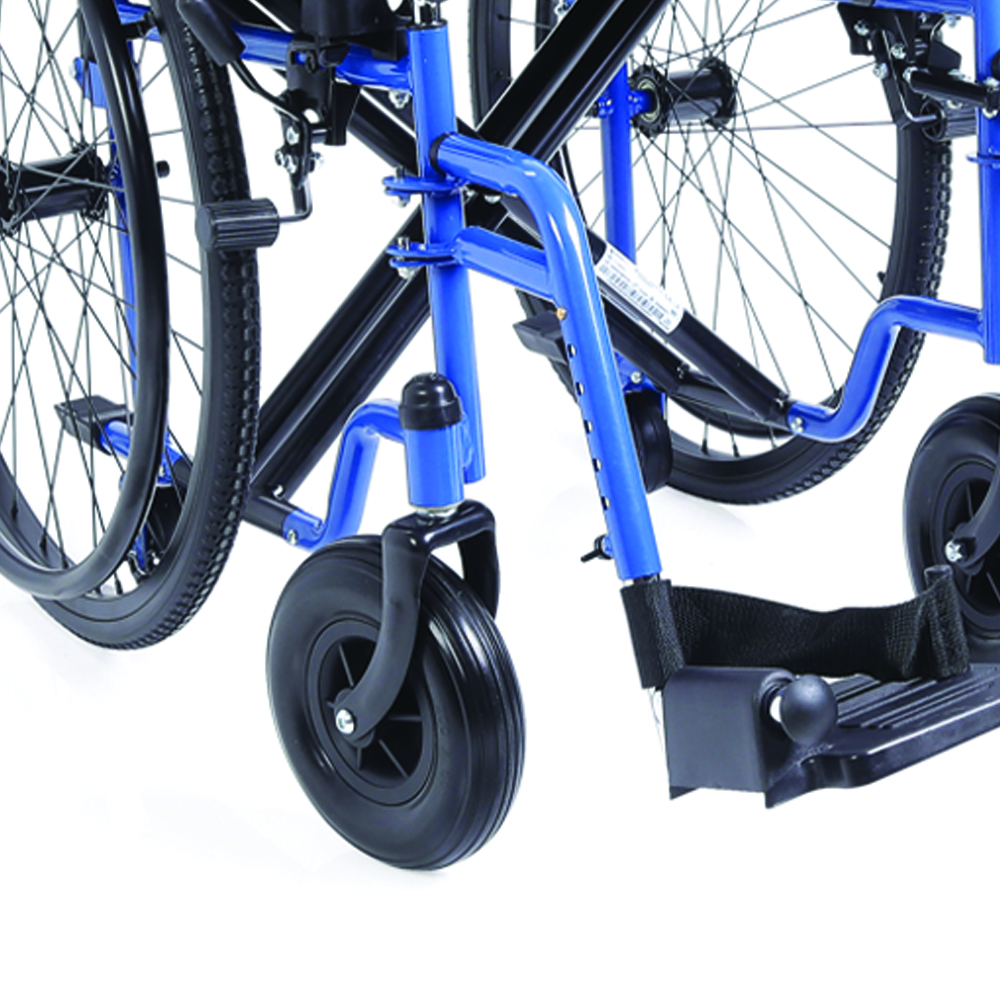 Wheelchairs for the disabled - Ardea One Wheelchair For Disabled Start 2 Blue Folding Self-propelled Wheelchair