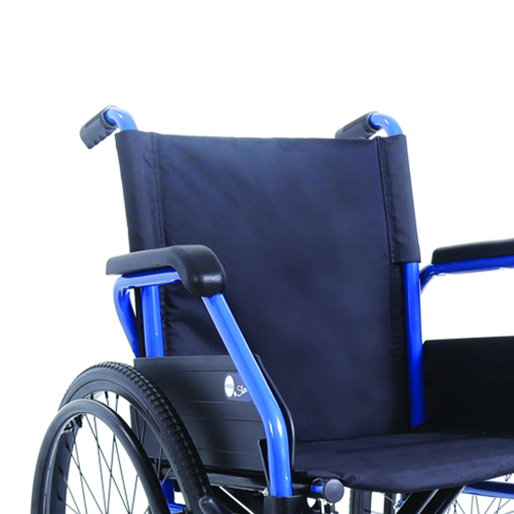 Wheelchairs for the disabled - Ardea One Wheelchair For Disabled Start 2 Blue Folding Self-propelled Wheelchair
