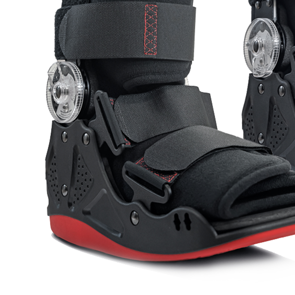 Foot braces - Donjoy Maxtrax Xcel Rom Low Standard Articulated Boot Foot Brace