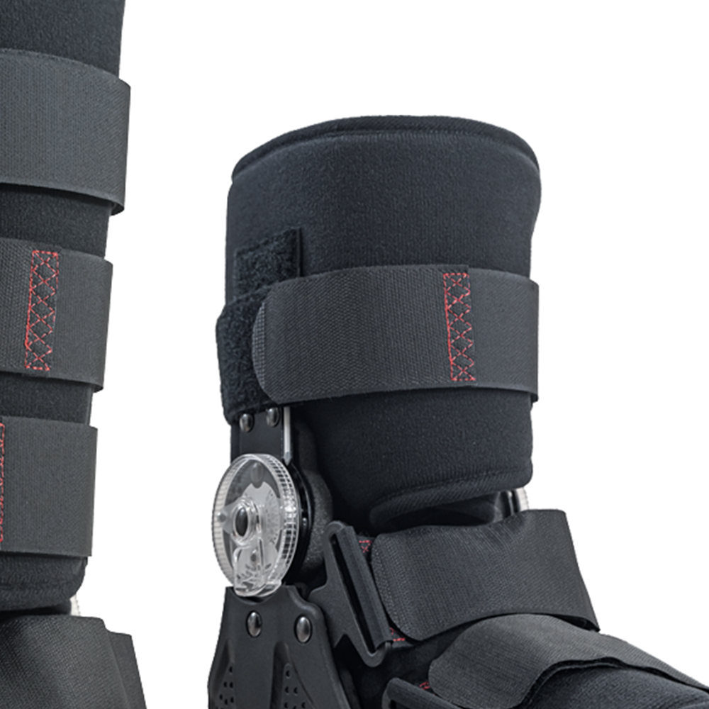 Foot braces - Donjoy Maxtrax Xcel Rom Low Standard Articulated Boot Foot Brace