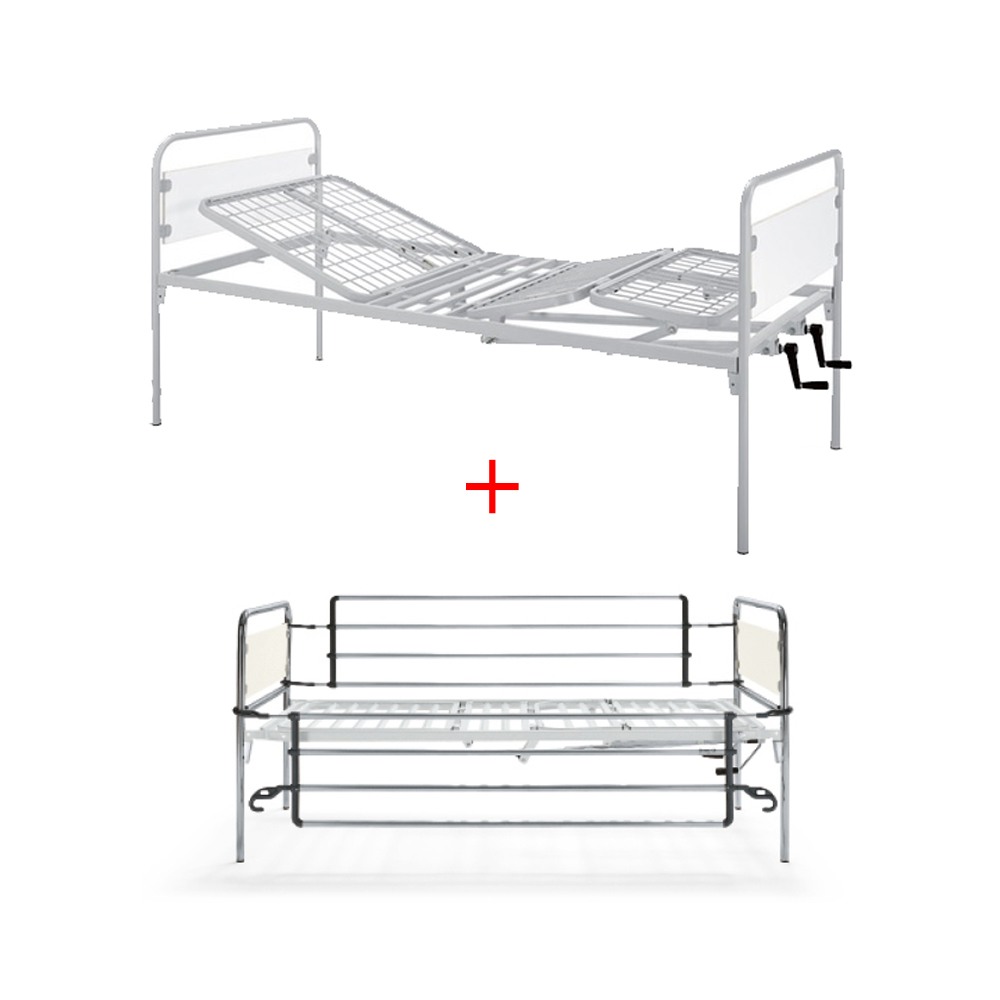 Inpatient beds - KSP  Orthopedic Disabled Hospital Bed A5132 Complete With Fold-down Sides