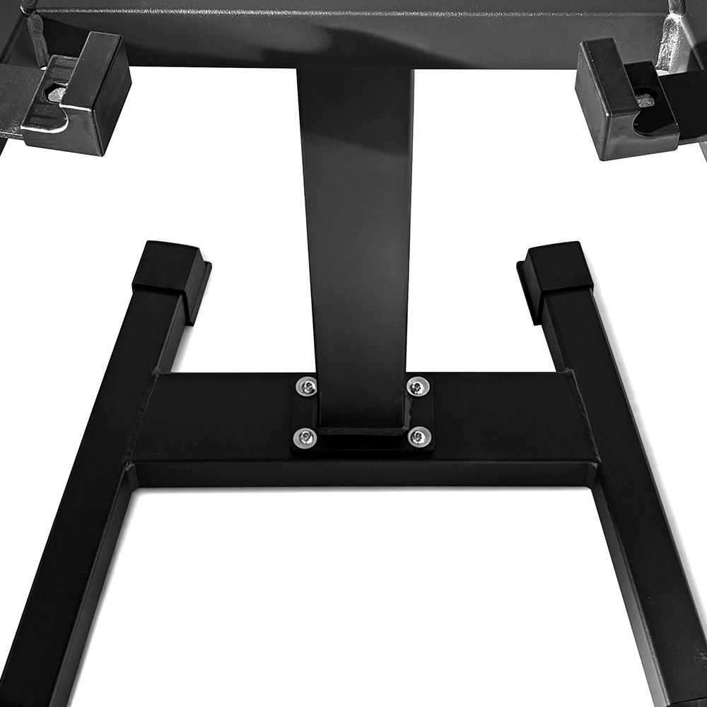 Weights Rack and Dumbbells - Diamond Rack For Selectable Variable Load Dumbbells