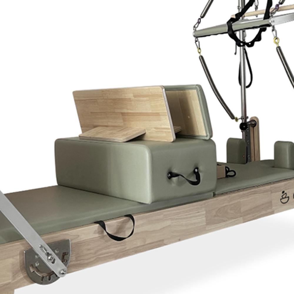Pilates Machines - Mooma Reformer Pilates With Ap-rtw Wooden Tower