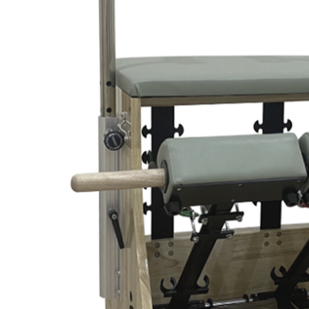 Pilates Machines - Mooma Ergonomic Chair Cardio Aerobic Pilates Seat With Grips And Pedals