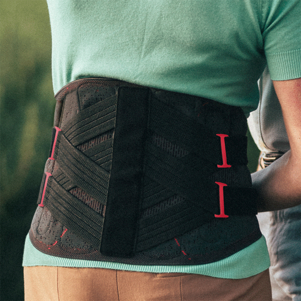 Trunk tutors - Donjoy Lumbar Band Corset With Lumboforce 3 H 32cm Stays