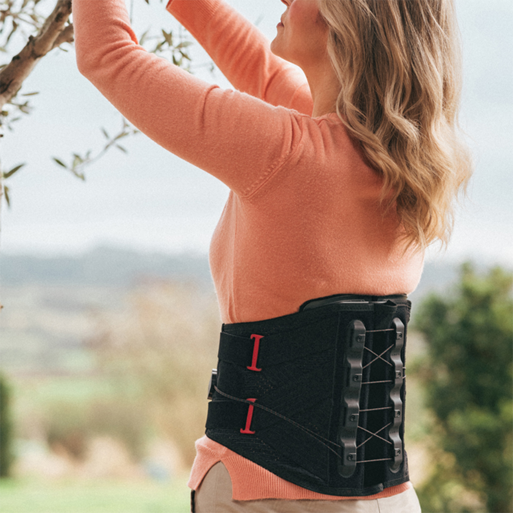 Trunk tutors - Donjoy Lumbar Band Corset With Lumboforce 4 H 26cm Stays