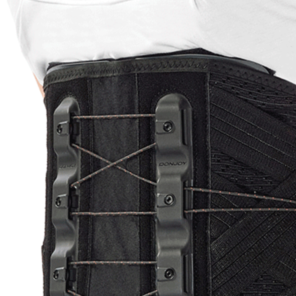 Trunk tutors - Donjoy Lumbar Band Corset With Lumboforce 4 H 32cm Stays
