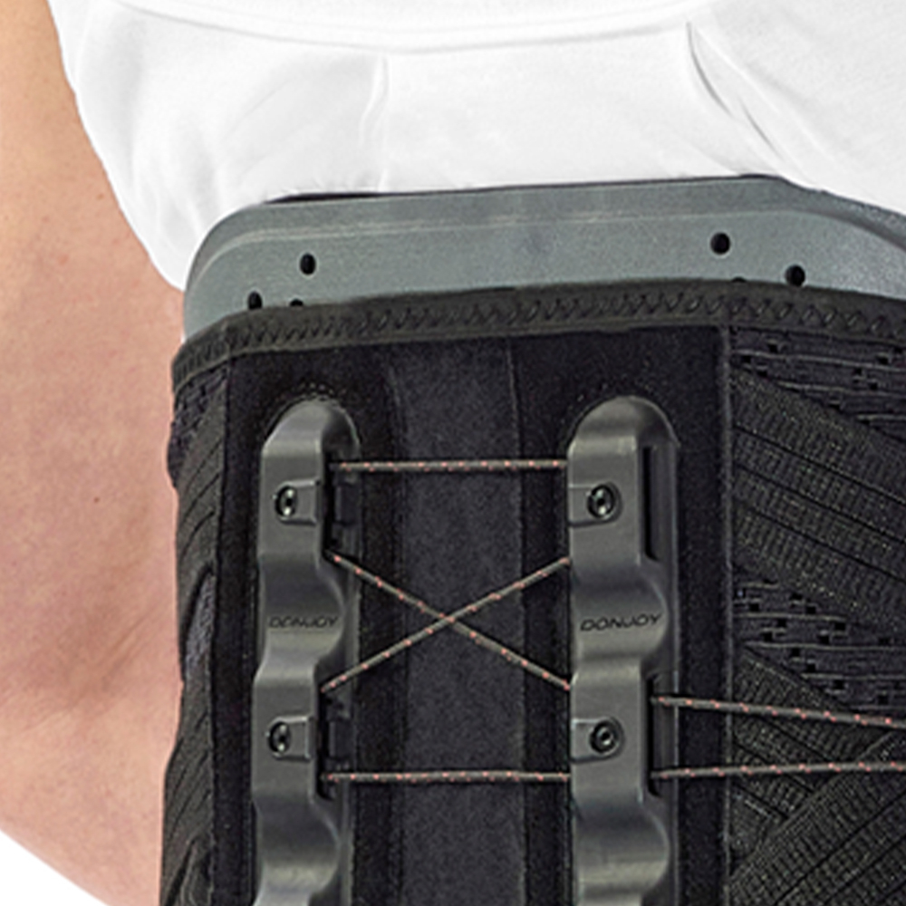 Trunk tutors - Donjoy Lumbar Band Corset With Lumboforce 5 H 32cm Stays