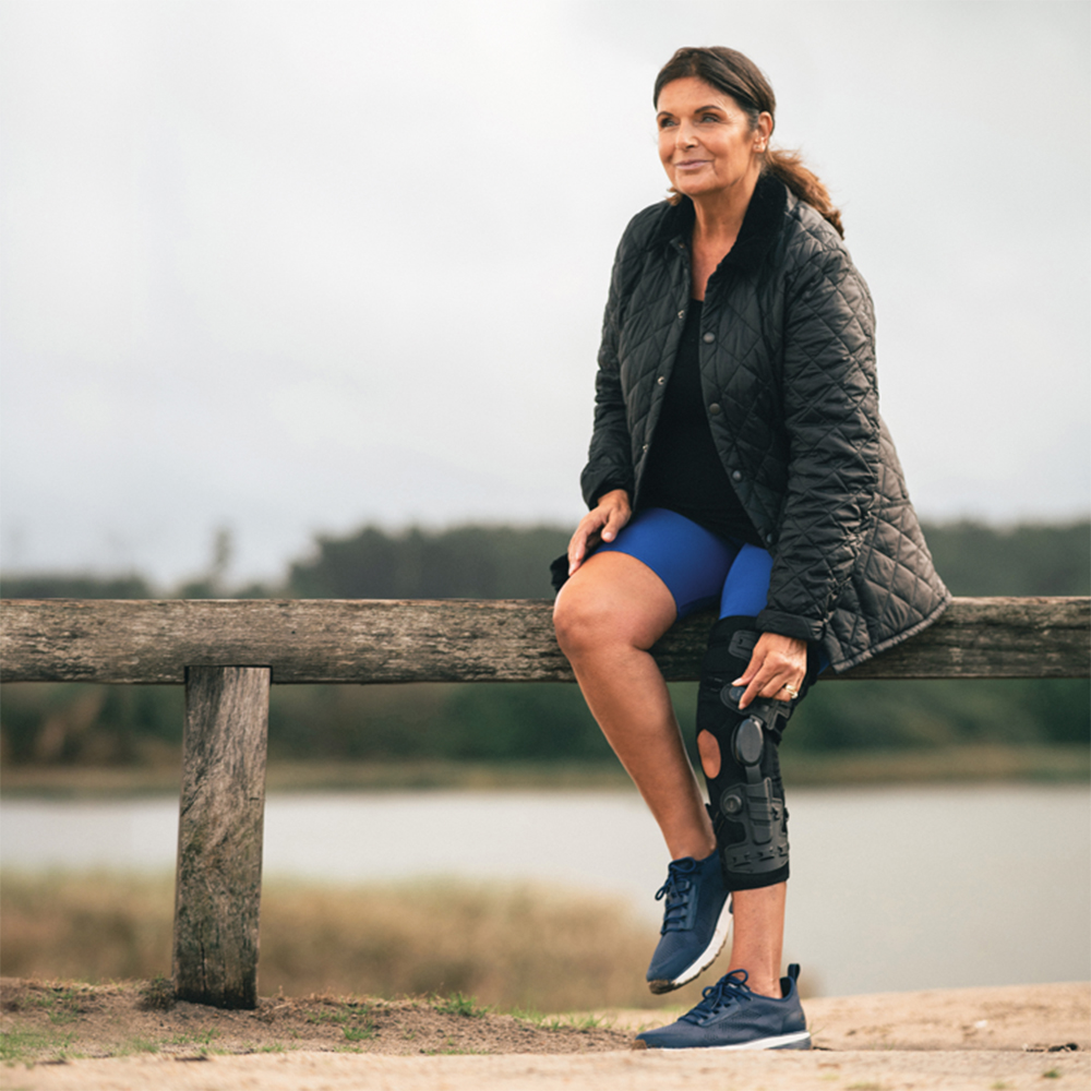 Knee braces - Donjoy Knee Brace Knee Brace Oa Go Gonoarthrosis Valgus Left