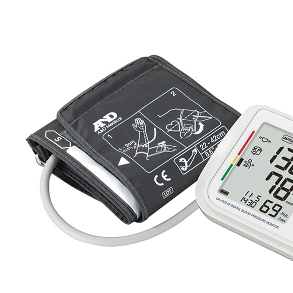 Sphygmomanometers/blood pressure monitors - And Automatic Blood Pressure Monitor With Fuzzy Logic Advanced Afib+ Screening Cuff
