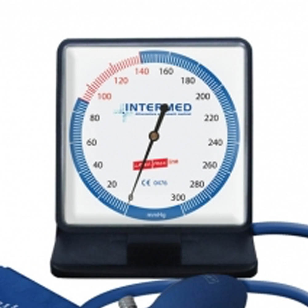 Sphygmomanometers/blood pressure monitors - Intermed Large Dial Table Aneroid Sphygmomanometer