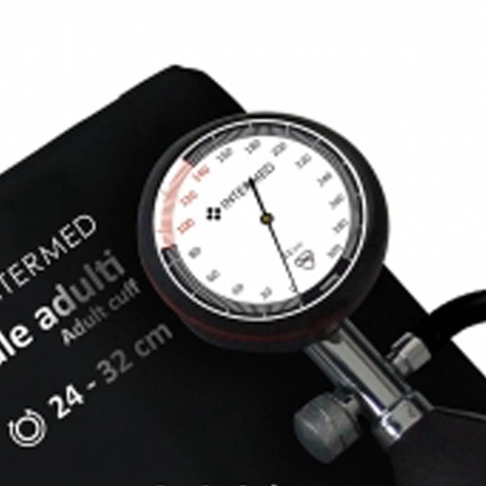 Sphygmomanometers/blood pressure monitors - Intermed Comfort Model Aneroid Sphygmomanometer Fluorescent Dial