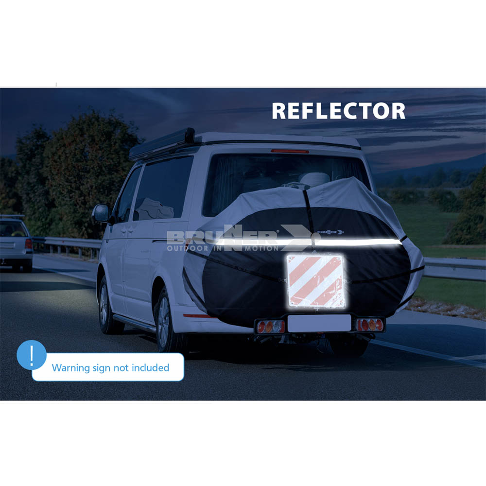 Camper and Caravan covers - Brunner Bike Cover Tower Bar 2 Bikes Tow Hook Bike Carrier