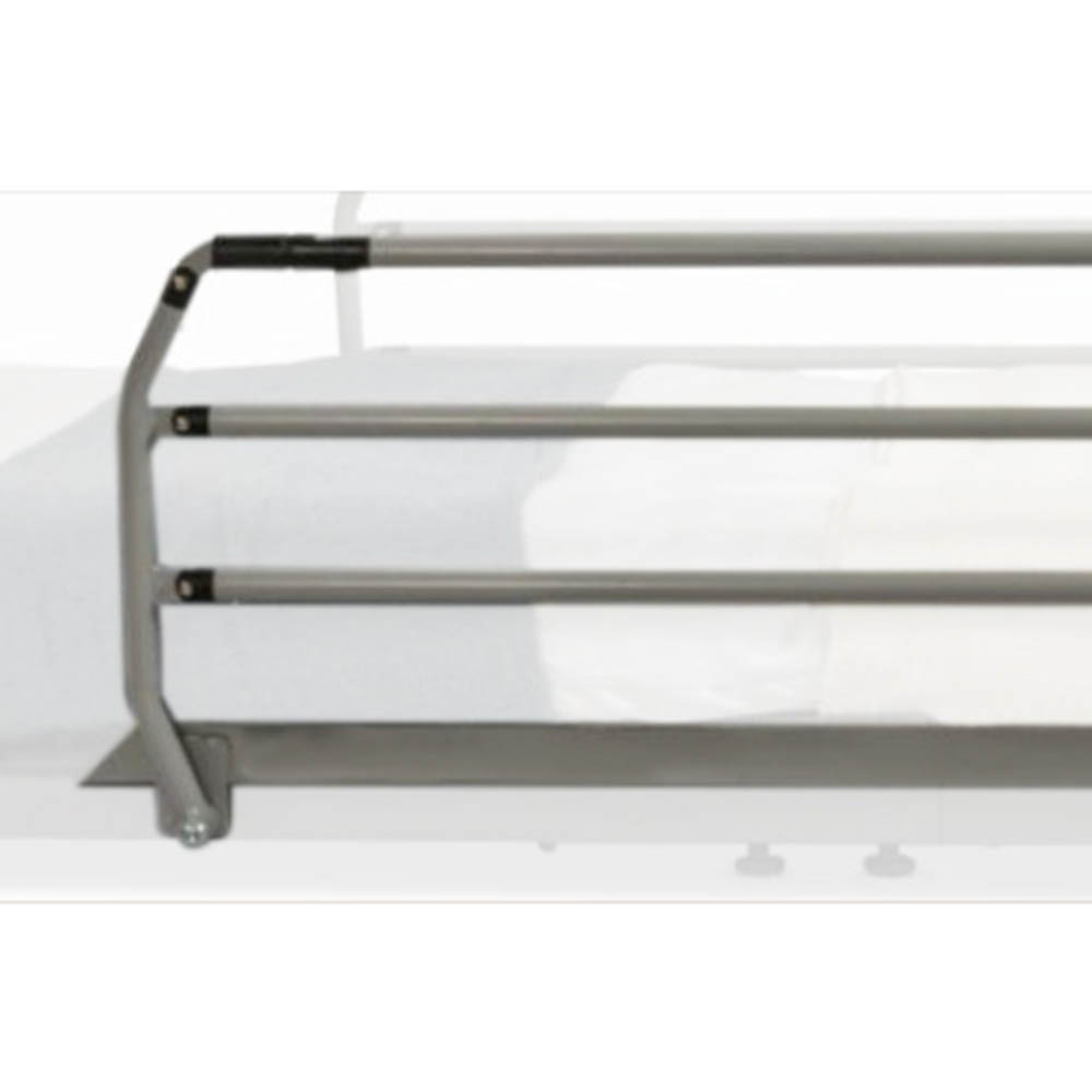 Hospital bed rails - Mopedia Folding Hospital Bed Sides In Aluminum For Ultralow Mp420 Bed