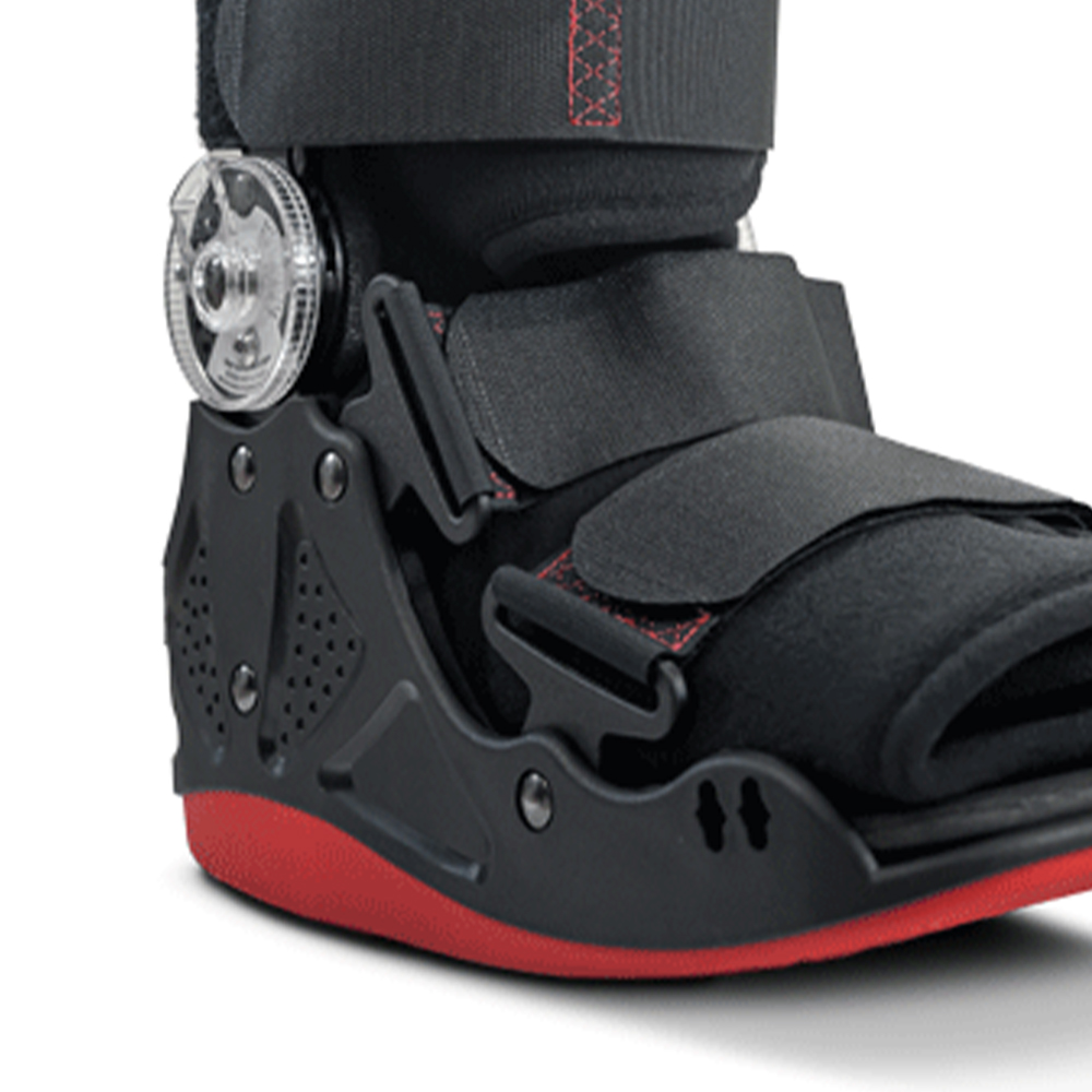 Foot braces - Donjoy Maxtrax Xcel Rom Air Pneumatic Articulated Boot Foot Brace High