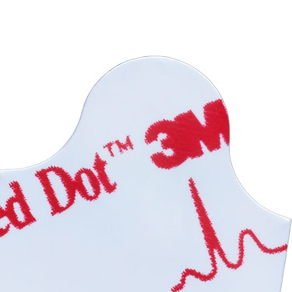 Electrocardiographs - 3M Red Dot Ecg Electrodes 2.2x3.2cm Box Of 40 Bags Of 100 Pieces