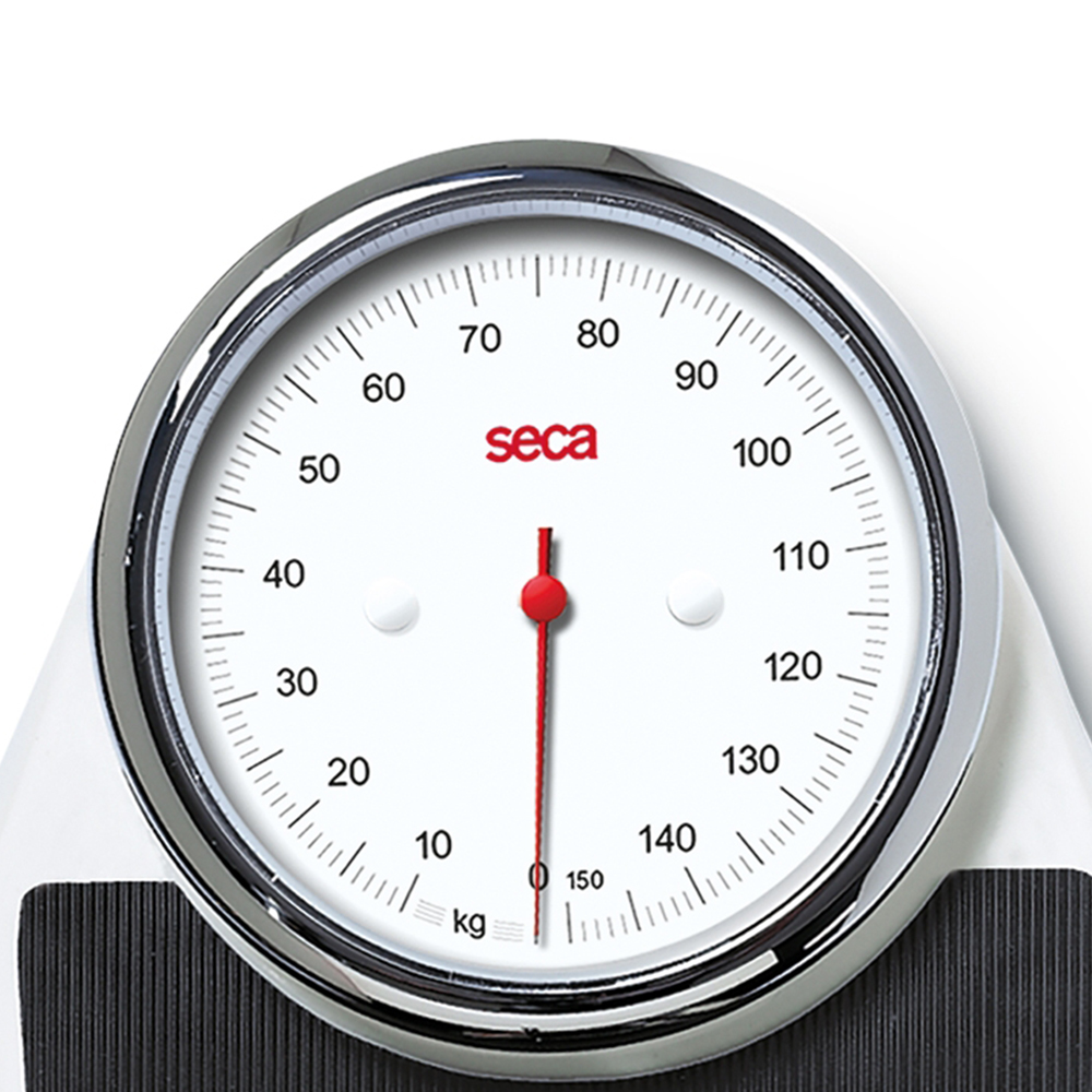 Scales - Seca 760/bn Mechanical Floor Scale With Black Mat